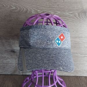Domino's Pizza Unisex Employee Adjustable Visor Cap Hat